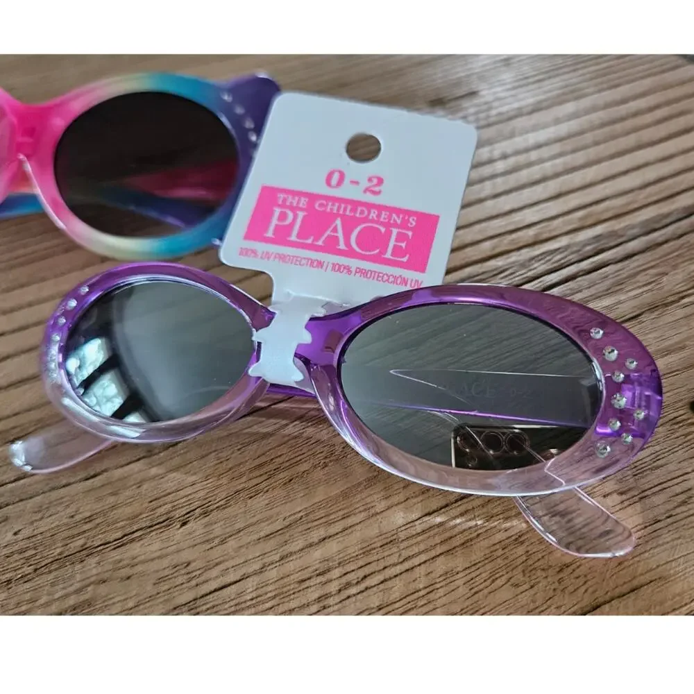 2 pairs of girls sunglasses, new, size 0-2 New